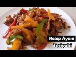 Resep Memasak Ayam Teriyaki Super Lezat Youtube Ayam Teriyaki Resep Ayam