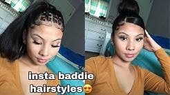 If you also want to make your hairstyle more impressive. Hair Styles Ideas Baddie Rubber Band Curly Hairstyles