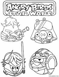 Yellow bird and angry bird. Printable Angry Birds Coloring Pages For Kids