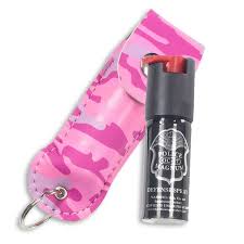 Pink Camo Pepper Spray Ladies Self Defense Weapons Keychain Mace Karatemart Com