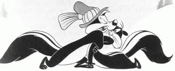Image result for pepe le pew chase