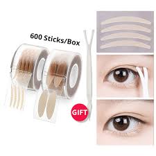 600 Adet Cift Gozkapagi Bandi Dagitici Dogal Gorunmez Su Gecirmez Goz Kapagi Cikartmalari Yapistir Goz Kaldirma Aninda Makyaj Temizle Goz Seritler Goz Kapagi Aletleri Aliexpress