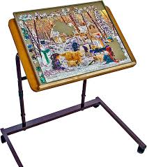 Play click the button to start a surprise jigsaw puzzle. Amazon Com Jigthings Jigtable Jigsaw Puzzle Table Which Holds All 4 Jigboard Sizes Toys Games