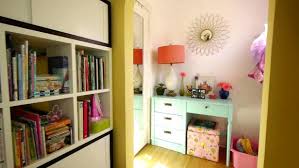 They borrowed some of the bedroom square footage—which starts at the back of the apartment—to establish a larger living room with a small. Boy And Girl S Shared Bedroom Hgtv