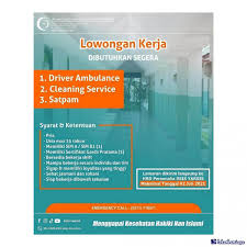 Lowongan kerja supir untuk daerah tanjungpinang. Lowongan Kerja Sebagai Driver Ambulan Agustus 2021