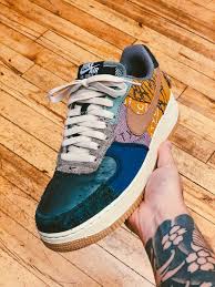 Nike air force 1 low cactus jack. Logo Drip Nike Air Force 1 Wallpapers