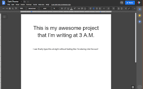 News and updates about docs, sheets, slides, sites, forms, keep, and more. Google Docs Dark Mode