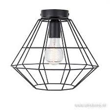 draad plafondlamp zwart hal wc keuken