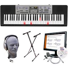 Casio Inc Lk175 Ppk 61 Key Lighted Key Premium Keyboard Pack With Headphones Power Supply Stand And Emedia Instruction Walmart Com Walmart Com