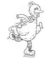The spruce / wenjia tang take a break and have some fun with this collection of free, printable co. Print Christmas Bigbird Coloring Pages Decoloring Coloring Home