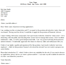 Financial Advisor Cover Letter Sample Lettercv Com