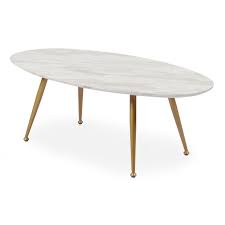 Couchtische aus marmor jetzt günstig und bequem online kaufen und dabei ordentlich sparen bei markenqualität zu discountpreisen in ihrem möbel online shop. Romy Ovaler Couchtisch Marmor Effekt