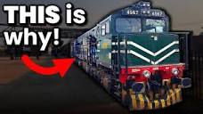 Foreigners don't use this train in Pakistan... - YouTube