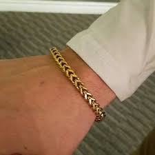 5 out of 5 stars. Kingstrend Accessories New Mens 8k Gold Chain Link Bracelet Poshmark