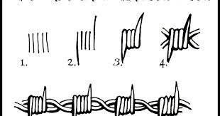 I hope you liked learning how to draw barb wire step by step step 1. Daryl Hobson Artwork How To Draw Barbed Wire Step By Step Barbed Wire Drawing Tattoo Flash Art Barbed Wire Tattoos