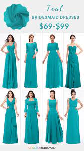 From modern designs to vintage styles, here's how to make the look work for you. Teal Orange And Grey December Wedding 2020 Teal Bridesmaid Dresses Orange Bouquets Colorsbridesmaid