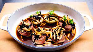 Lamb Noisettes A La Forestiere With Madeira Sauce Madeira Sauce Recipes Food