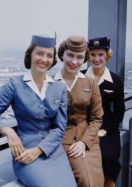 This Is What That Looked Like In The 1950s Womens Fashion Vintage Flight Attendant Uniform Vintage Fashion