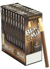 Black Mild Original Cigars Pack 10 5 S And Upright 25 S Advantage Services Black And Mild Cigars Mild Cigars Cigars