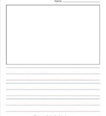 Downloads are subject to this site's term of use. Kindergarten Writing Paper Lined Paper With Boxes For Pictures