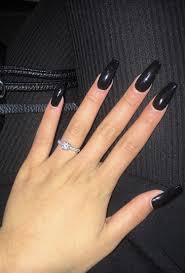 Nail Shapes Coffin Grey Cutenailshapes Acrylic Nail Shapes Black Acrylic Nails Nails The world has more different nail shapes than you have fingers, and it can be tough to keep track of all the nail shapes, let alone choose one! nail shapes coffin grey cutenailshapes