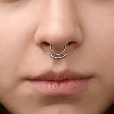 Septum Jewelry Surgical Steel Daith Piercing Earring, Septum Piercing