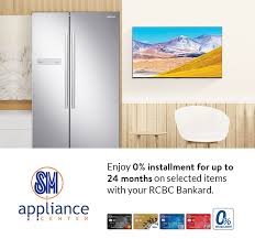 Home credit tv & appliance loan allows you to buy any appliances in affordable monthly installments instead of paying the full price in one transaction. 0 Installment At Sm Appliance Center Rcbc Bankard