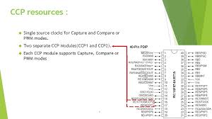 If devices on the lan have private addresses, you can allow them to share a single public ip address by using network address translation (nat). Plt 206 Microcontroller Systems Ccp Pic 16 Timer