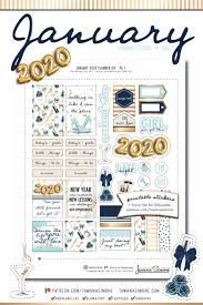 Tawana Simone Is Creating Planner Printables Digital Content In 2020 Happy Planner Printable Stickers Winter Planner Stickers Printable Planner
