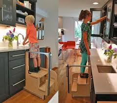 This Incredible Hideaway Step Stool Pulls Out From The Cabinet Folding Step Stool Kitchen Step Stool Step Stool