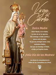 Gracias por tantos favores recibidos, gracias por tu protección y amparo, gracias por guiar nuestro camino. Pin En Virgen De Carmen