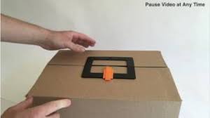 Run the tape over one side of the seam, at about half the width of the tape. All Products Box Latch Re Use Cardboard Without Tape Youtube