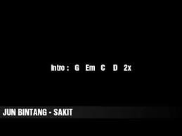 Am d g (2x) am d g. Jun Bintang Sakit Chord Gitar Dan Lirik Youtube