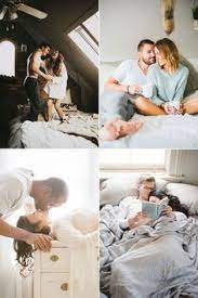 Lucky for you, there are fun photo ops to try without ever leaving your house. 10 Couple In Bedroom Ideas Couples Photoshoot Couple Photography Couples