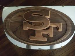San francisco 49er sf 49ers edible birthday cake image topper frosting icing. Hand Crafted Abstract San Francisco 49ers Logo By Derek Horizumi Custommade Com