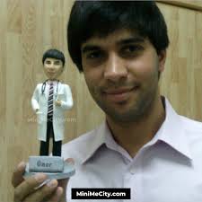 Doctor or Nurse with cape bobblehead