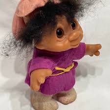 VINTAGE 1980 Thomas Dam 8” troll doll great...