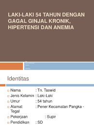 Efek psc sangat serius karena penurunan tekanan darah akibat perdarahan akan semakin menurunkan laju filtrasi glomerulus yang berarti semakin memperburuk pgk. Presentasi Kasus Gagal Ginjal Kronik