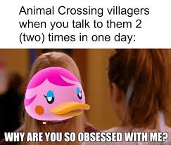 Finally Made A Meme That Has Been In The Back Of My Brain For Awhile Animalcrossing Animal Crossing Funny Animal Crossing Animal Crossing Memes