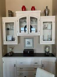 Best used for display & storage within the dining, living and kitchen area. How Can I Make Over A Dining Room Built In Hutch Hometalk