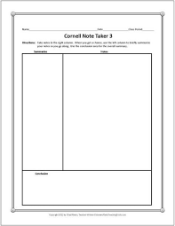 These Free Graphic Organizers Include Note Taking Charts