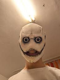 How I made my Corey mask for Halloween in my college dorm : r/Slipknot