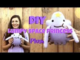 Lumpy Space Princess Plush Diy Stuffed Pillow Toy Adventure Time Cloud Stuffed Animal Diy Gifts For Kids Lumpy Space Princess Adventure Time Crafts