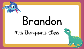 page 2 free printable customizable name tag templates canva