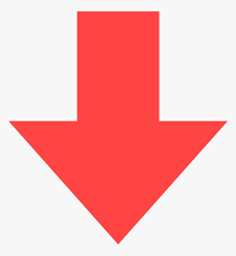 The upper arrow is still the upvote, the lower one the downvote. Transparent Downvote Png Red Arrow Down Png Png Download Transparent Png Image Pngitem