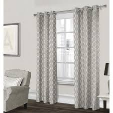 Baroque Textured Grommet Curtain Panel Gray 96 In Grey Curtains Living Room Living Room Drapes Curtains Living Room Modern