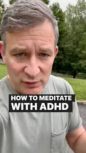 You can meditate with ADHD, here are two ways to make it easier #adhd  #meditatewithadhd #howtomeditatewithadhd #shakeitout #walkingmeditation