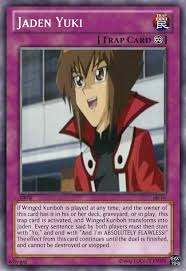 Cards found in my son's trading card collection. Fake Yu Gi Oh Trap Card Jaden Yuki Imgur