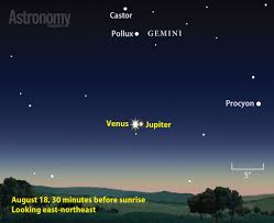 venus and jupiter pair up astronomy com