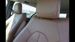 Chrysler Pacifica Limited Interior Deep Mocha Color Leather Seats Leather Seat Chrysler Pacifica Car Seats